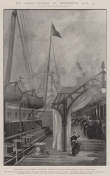 Die Reise des Königs nach Portsmouth, 15. Juli